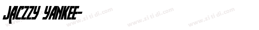 JacZzy YANKEE字体转换 JacZzy YANKEE字体转换